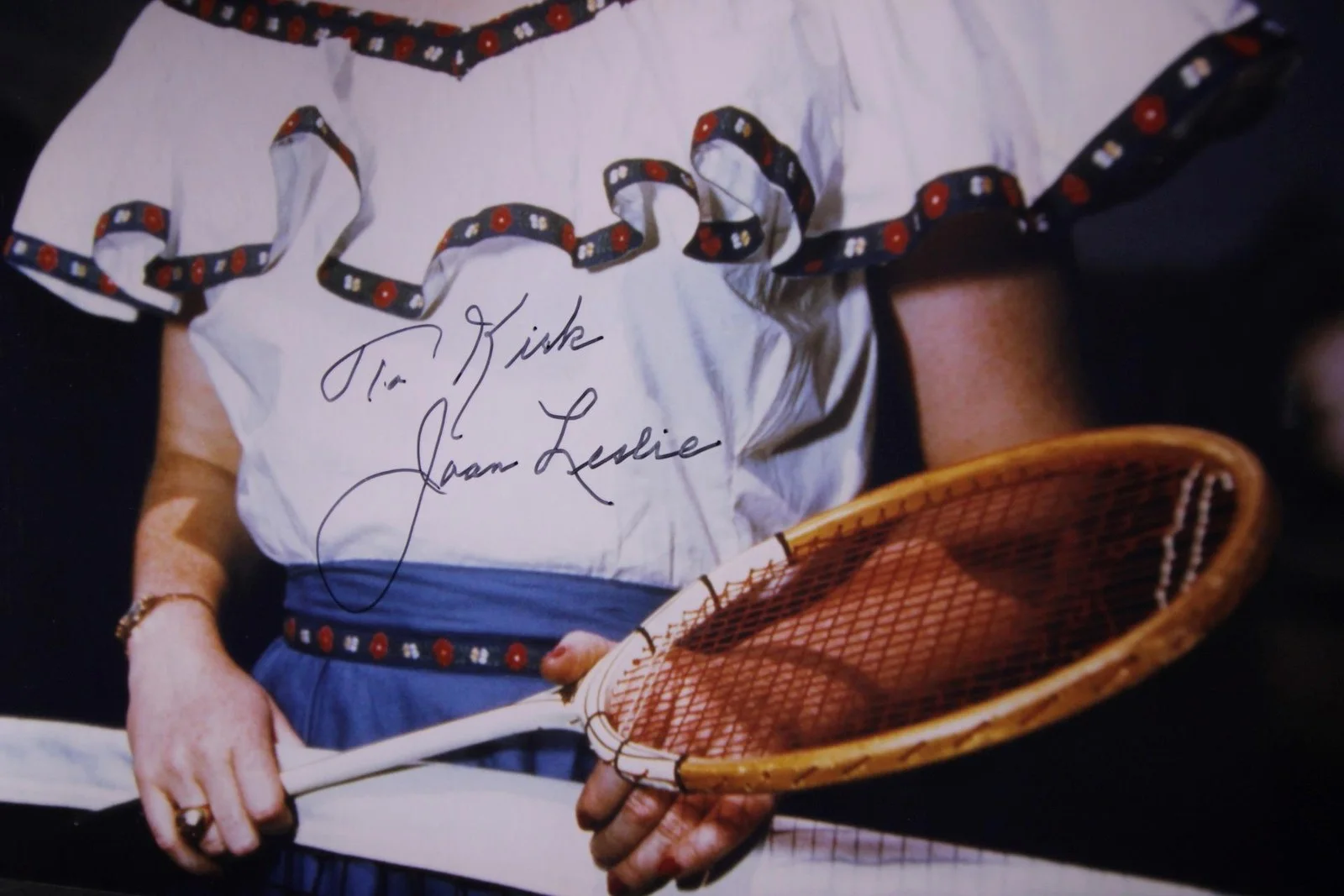 Joan Leslie — JOAN LESLIE (1925-2015) (SERGEANT YORK~YANKEE DOODLE DANDY) AUTOGRAPH PHOTO~, image 2