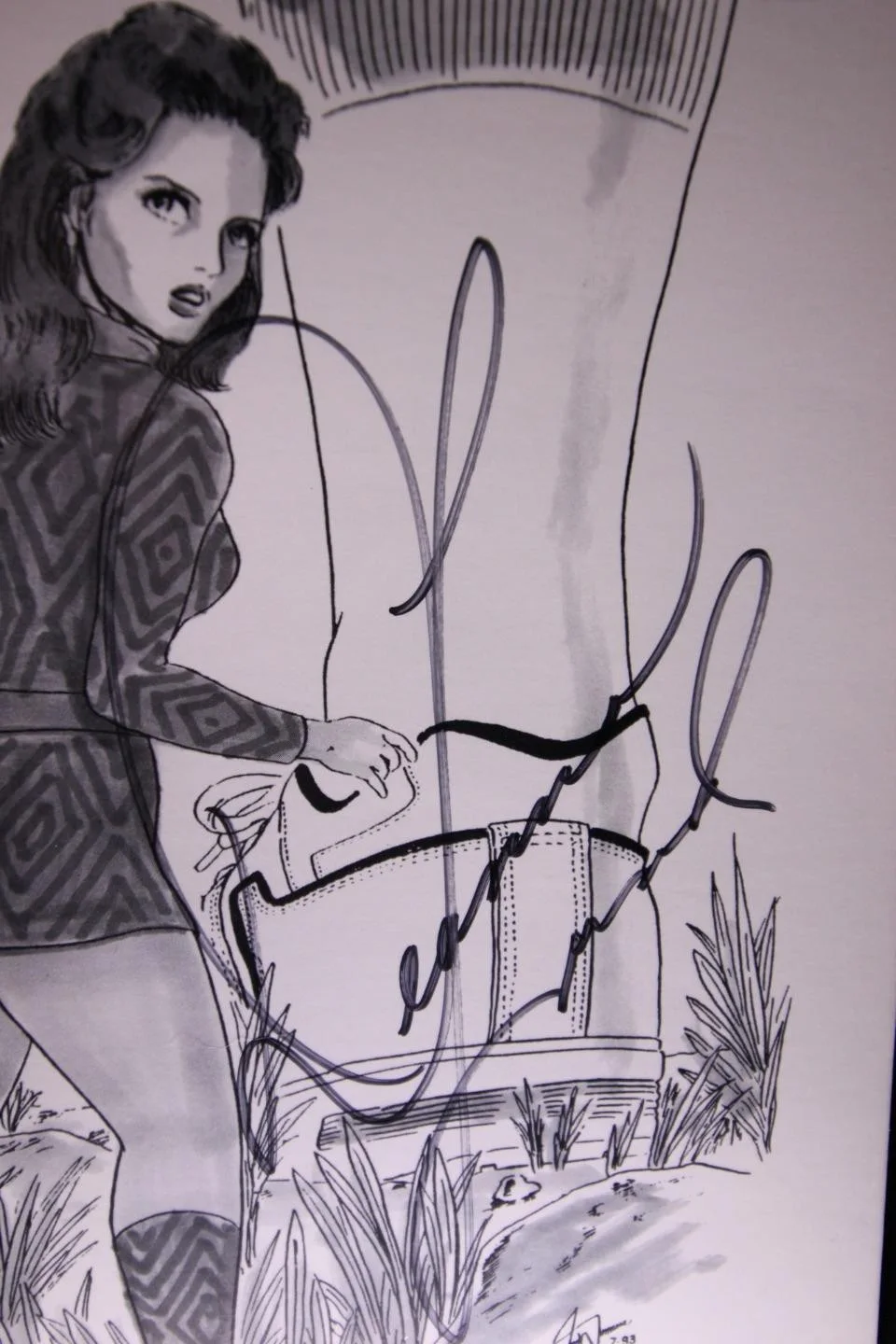 Deanna Lund — DEANNA LUND (1937-2018) (LAND OF THE GIANTS) AUTOGRAPH SOFTCOVER BOOK~, изображение 2