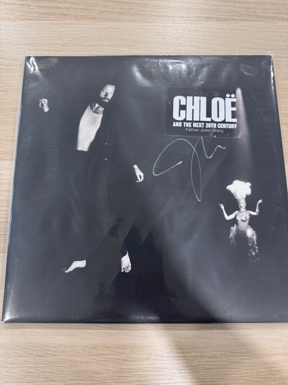 FATHER JOHN MISTY SIGNED Chloe and the Next 20th Century VINYL LP, изображение 2