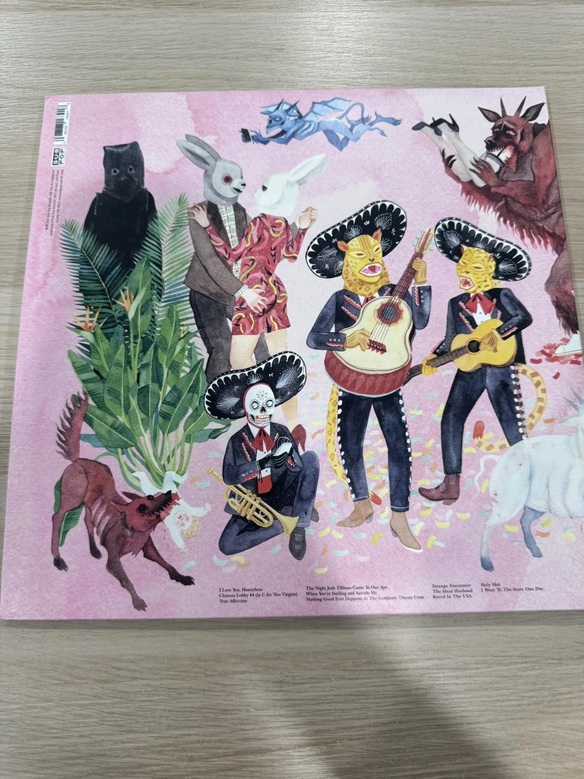 FATHER JOHN MISTY SIGNED I Love You, Honeybear VINYL LP, изображение 4