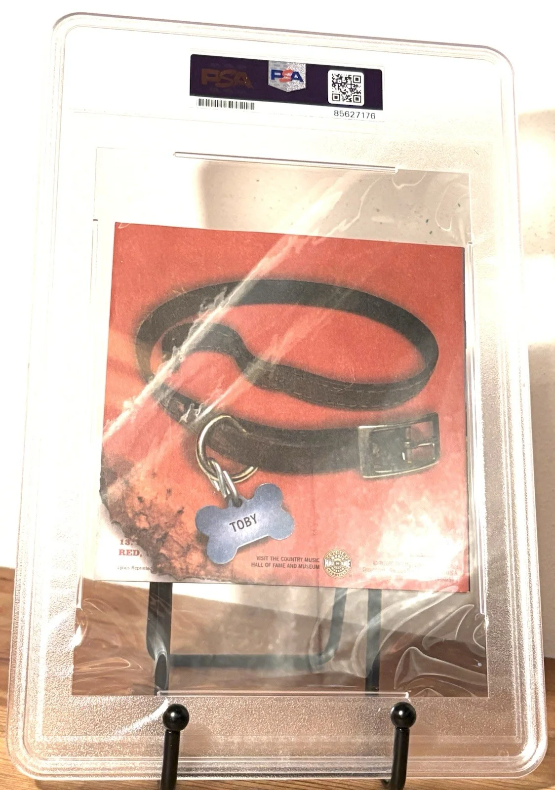 TOBY KEITH SIGNED PSA/DNA AUTHENTIC SLABBED CD Unleashed, image 4