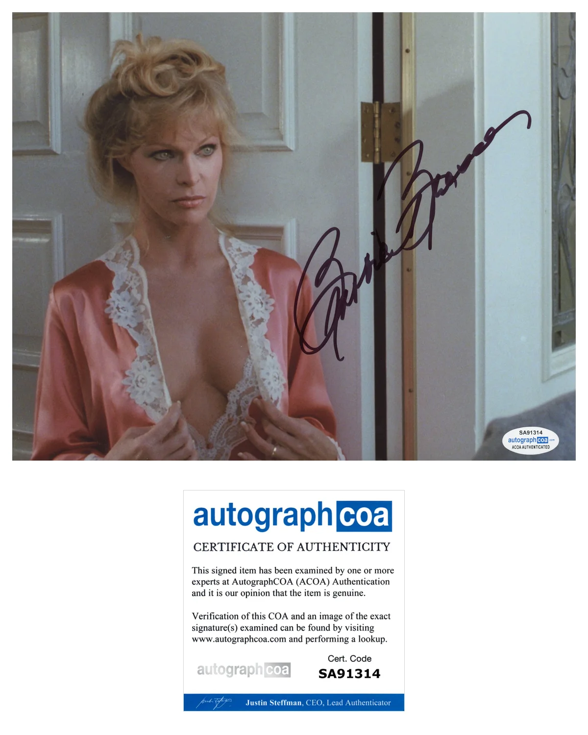 Bobbie Bresee — Bobbie Bresee signed photo 8x10 ACOA autographed Mausoleum 5
