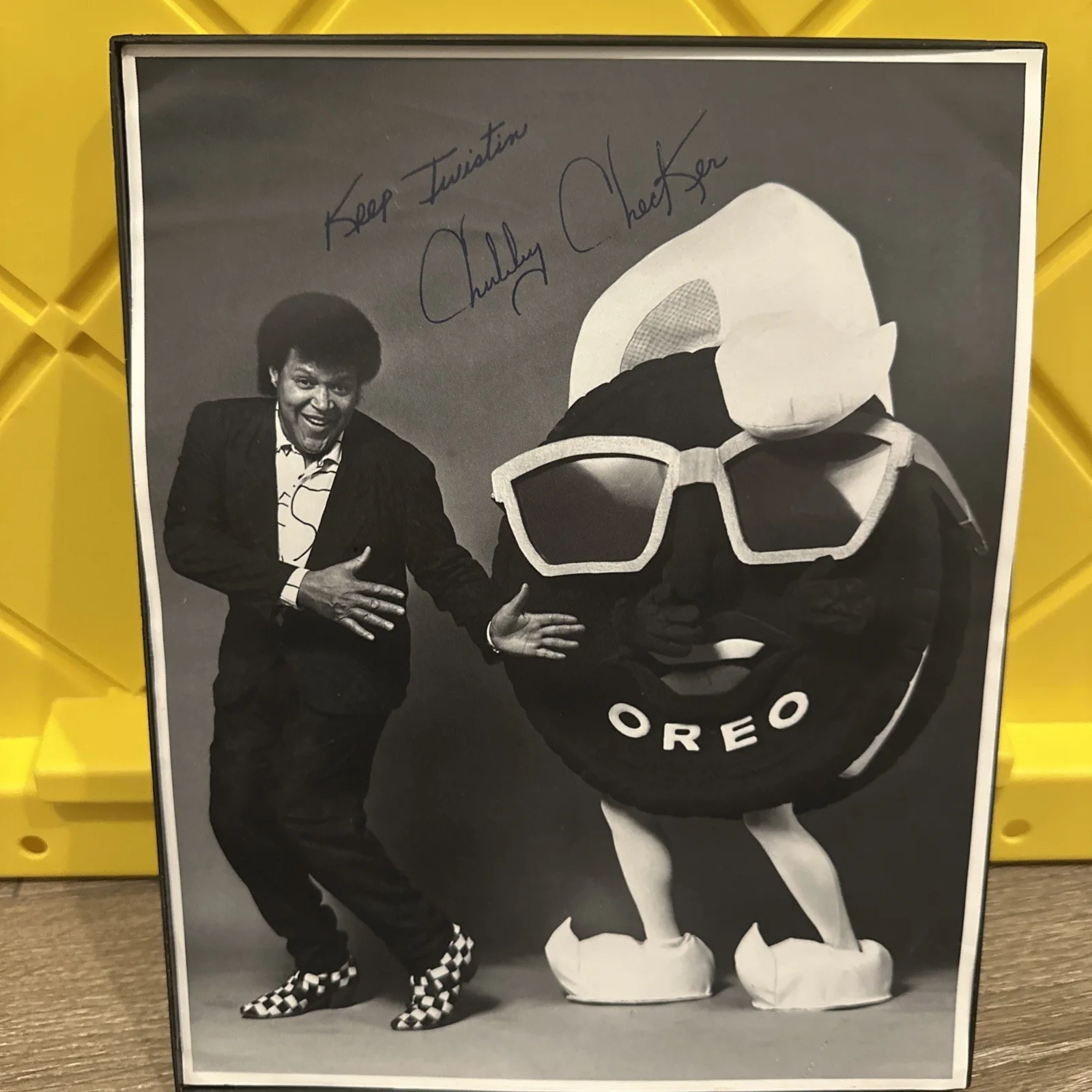 Chubby Checker - Signed Autographed Photo From Ny Gig, image 3