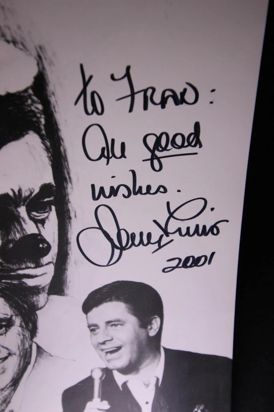 Jerry Lewis — JERRY LEWIS (1926-2017) (NUTTY PROFESSOR~DISORDERLY ORDERLY) AUTOGRAPH PHOTO~, изображение 2