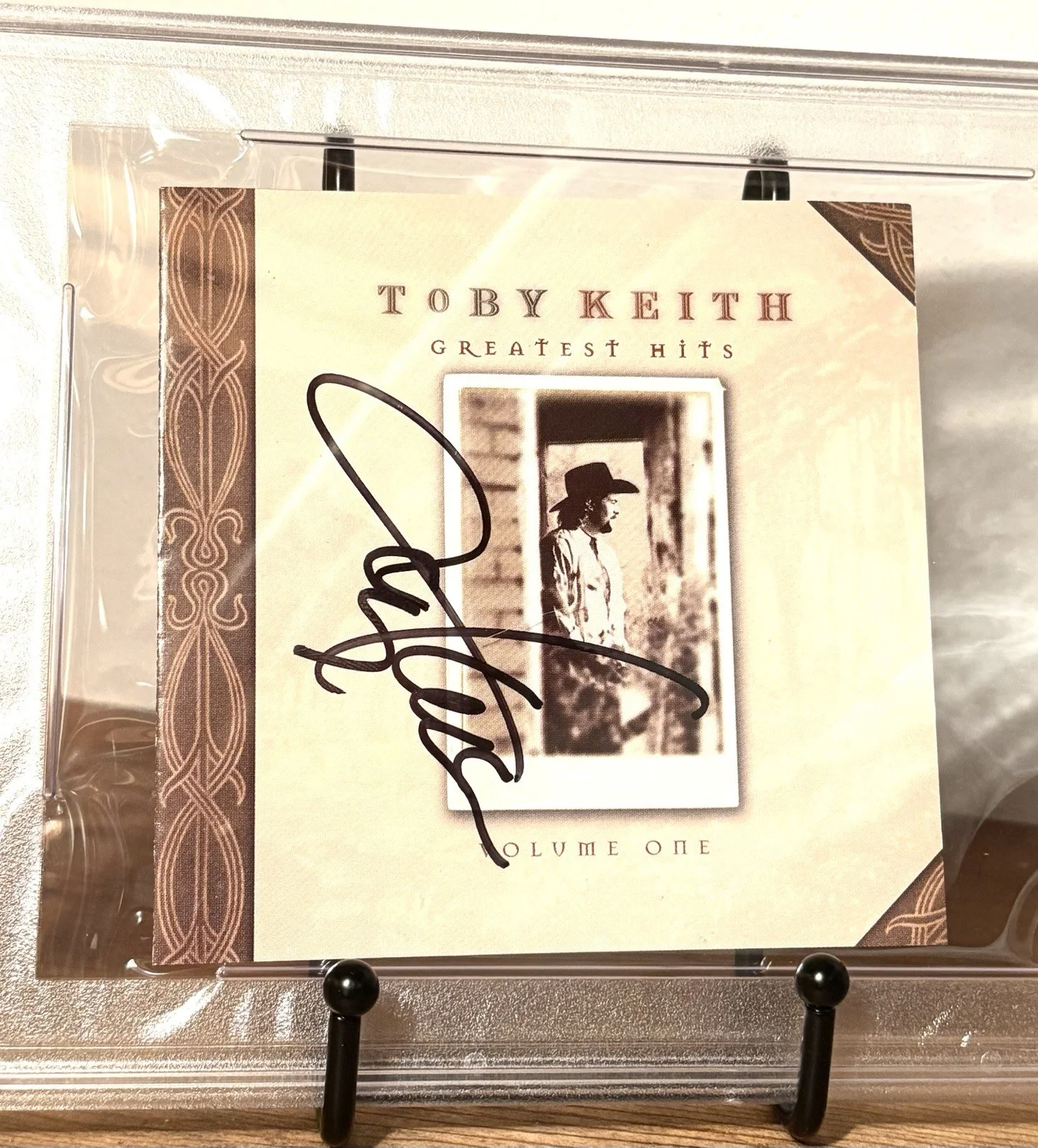 TOBY KEITH SIGNED PSA/DNA AUTHENTIC SLABBED CD Greatest Hits, image 4