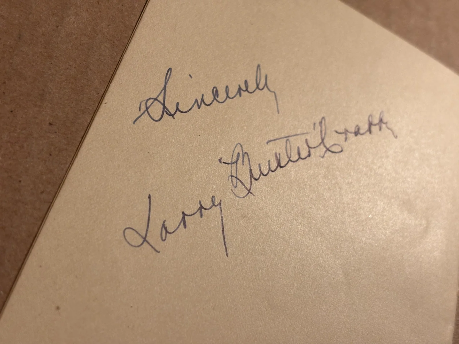 Buster Crabbe Very Rare Very Early Autographed Page From 1930s Flash Gordon Buck, image 4
