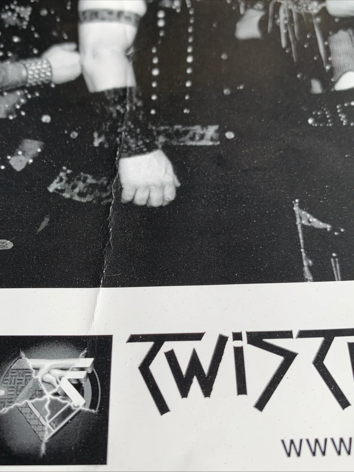 TWISTED SISTER ORIGINAL AUTOGRAPHS ON B&W PROMO PHOTO AJ PERO JAY JAY EDDIE, изображение 4