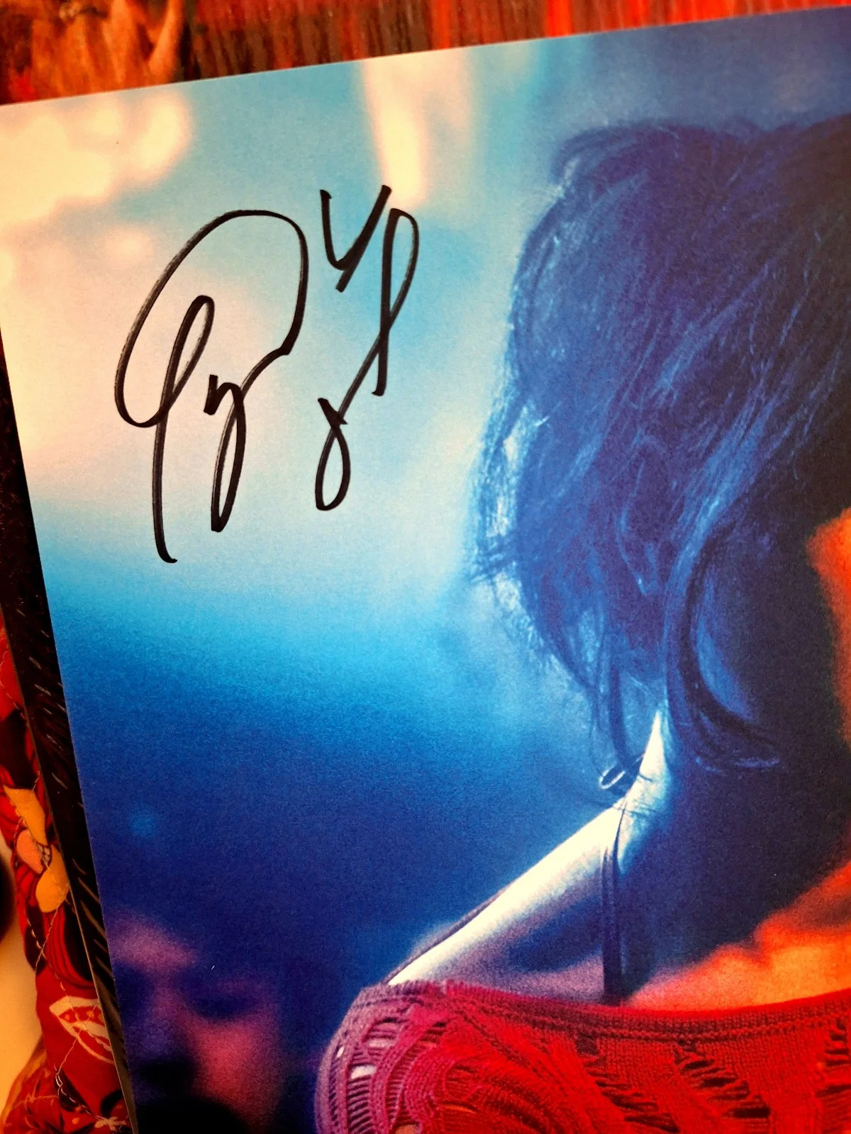 SIGNED Lyn Lapid Buzzkill Autographed vinyl lp Katelyn Bonus tracks new pop !!, image 3