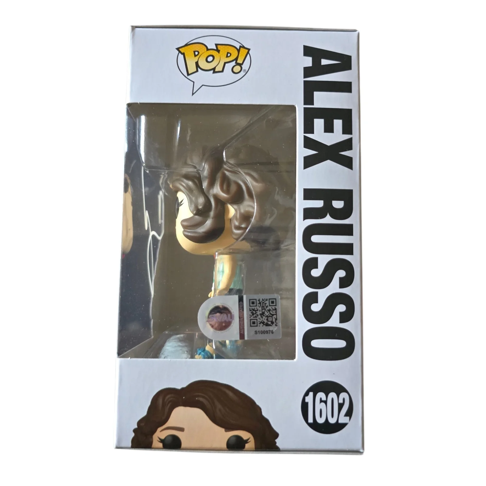 Selena Gomez — Selena Gomez Signed Alex Russo Funko 1602 Wizards Of Waverly Place SWAU COA RARE, изображение 2