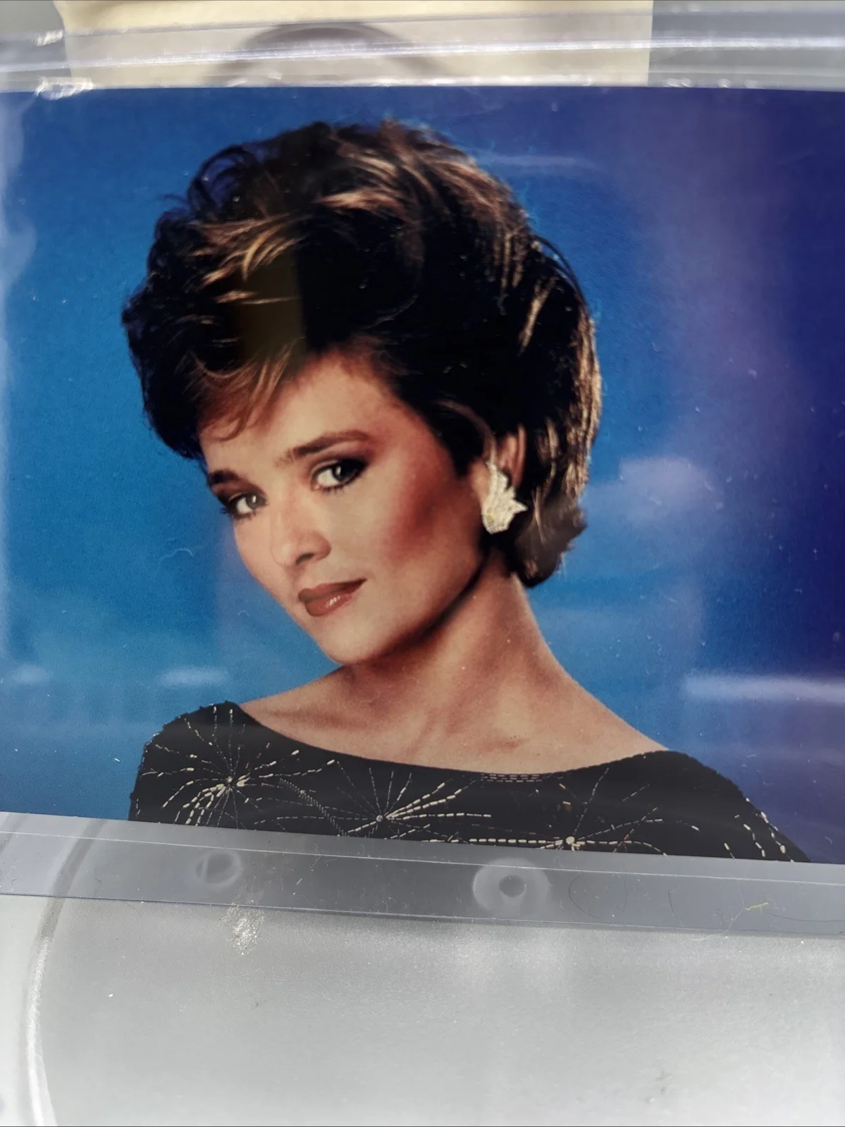 Robin Mattson — Robin Mattson Santa Barbara Soap Star Authentic Autograph Signed Vintage, image 2