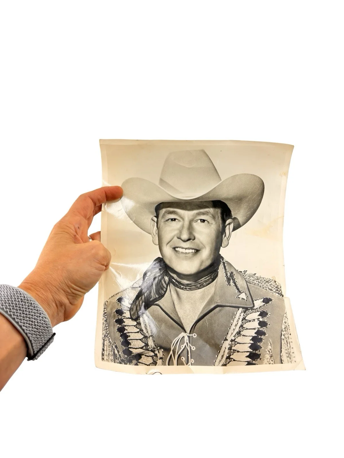 Rex Allen — REX ALLEN (1920-1999) signed 8x10 photo | Actor/Singer - autograph