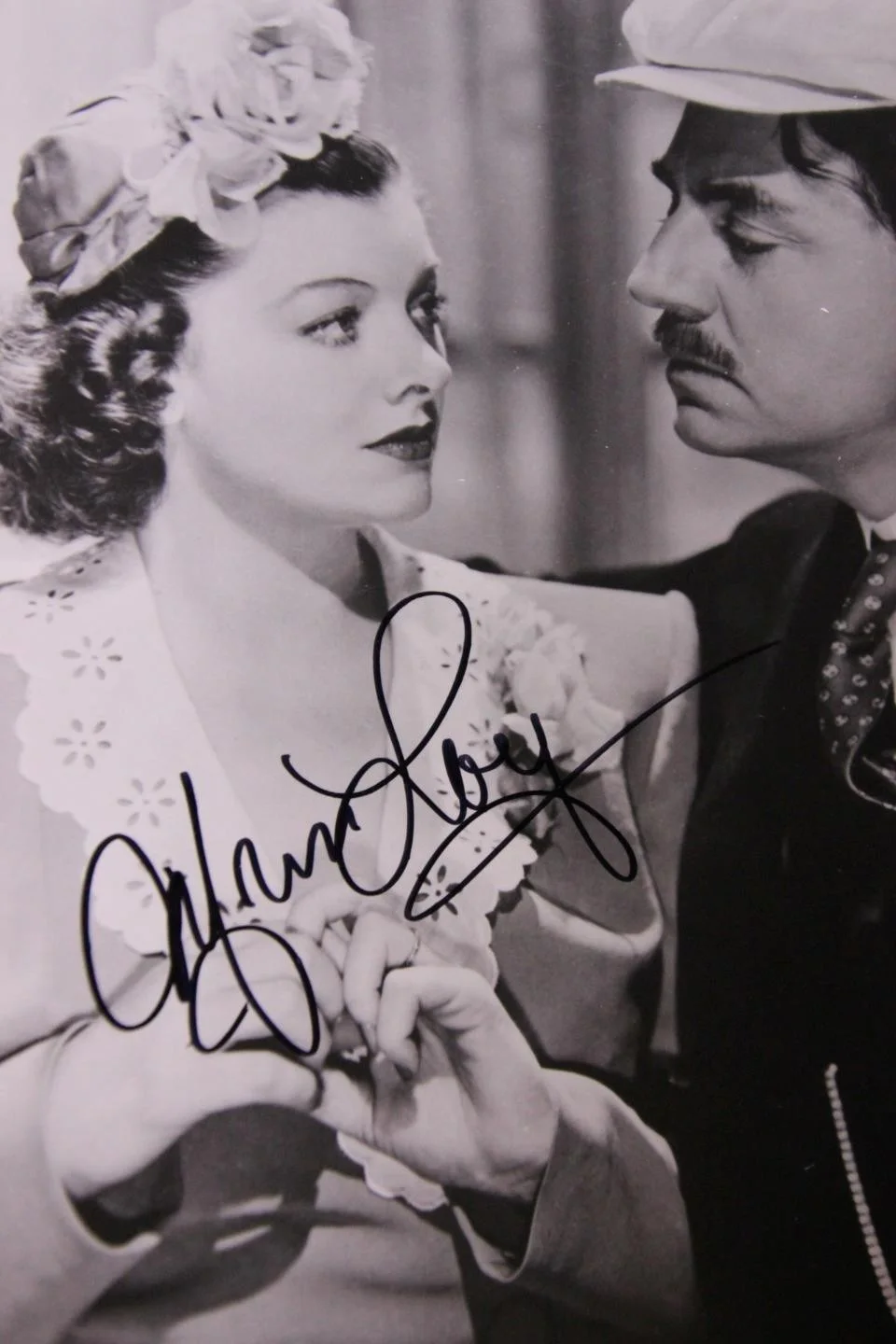 Myrna Loy — MYRNA LOY (1905-1993) (BEST YEARS OF OUR LIVES~THE THIN MAN) AUTOGRAPH PHOTO~, изображение 2