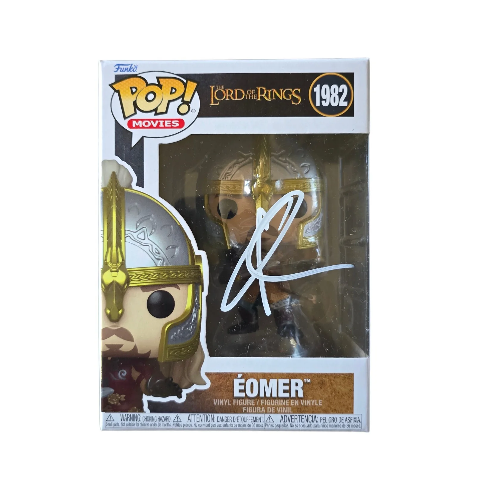 Karl Urban — Karl Urban Signed Eomer Funko 1982 Lord Of The Rings SWAU Authenticated RARE
