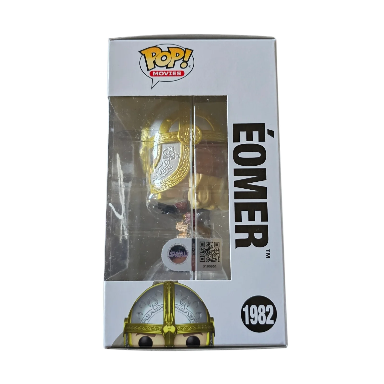 Karl Urban — Karl Urban Signed Eomer Funko 1982 Lord Of The Rings SWAU Authenticated RARE, изображение 2