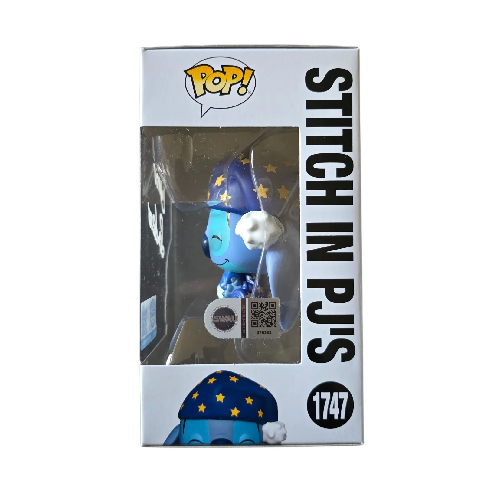 Chris Sanders — Chris Sanders Signed Stitch Funko 1747 Lilo & Stitch Director SWAU Authenticated, изображение 2