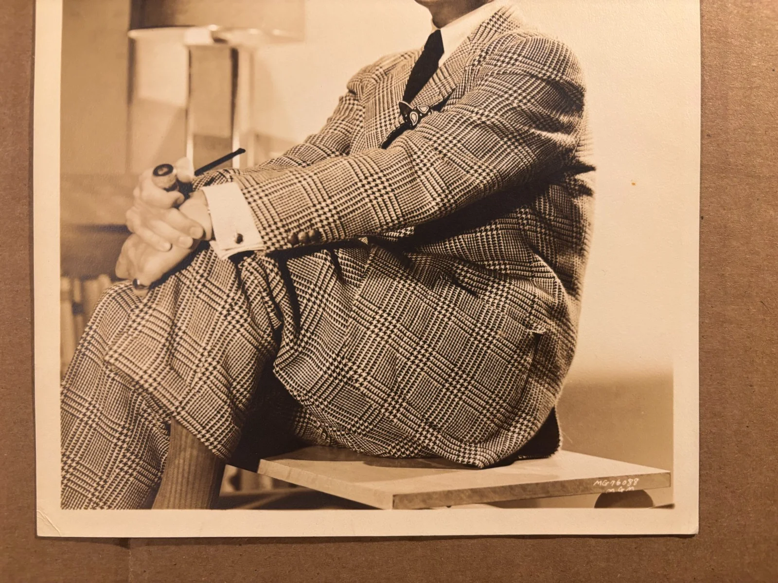Walter Pidgeon Terrific Rare Early Autographed 8/10 Photo 40s Mrs. Miniver, изображение 3