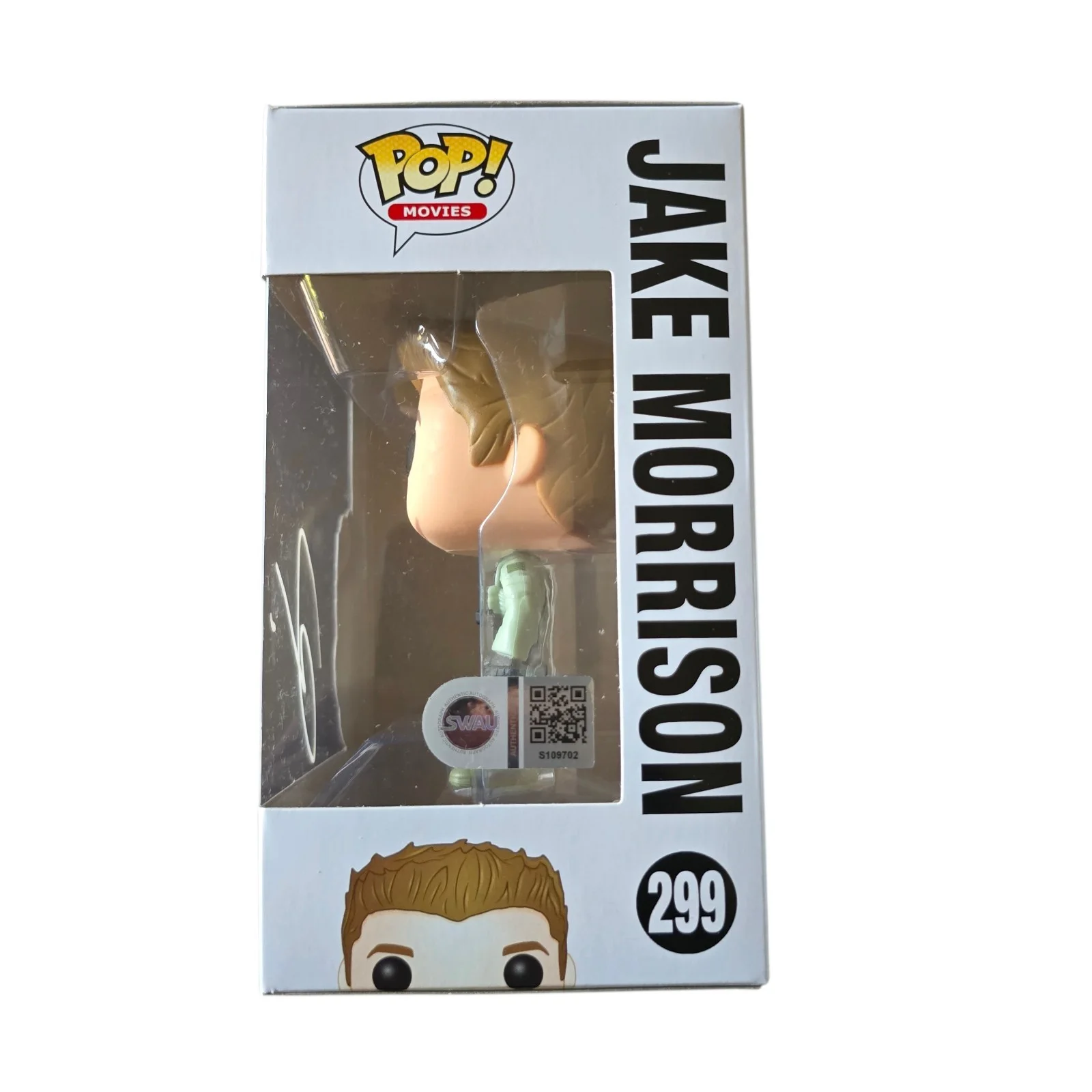 Liam Hemsworth — Liam Hemsworth Signed Jake Morrison Funko 299 Independence Day SWAU COA RARE, изображение 2