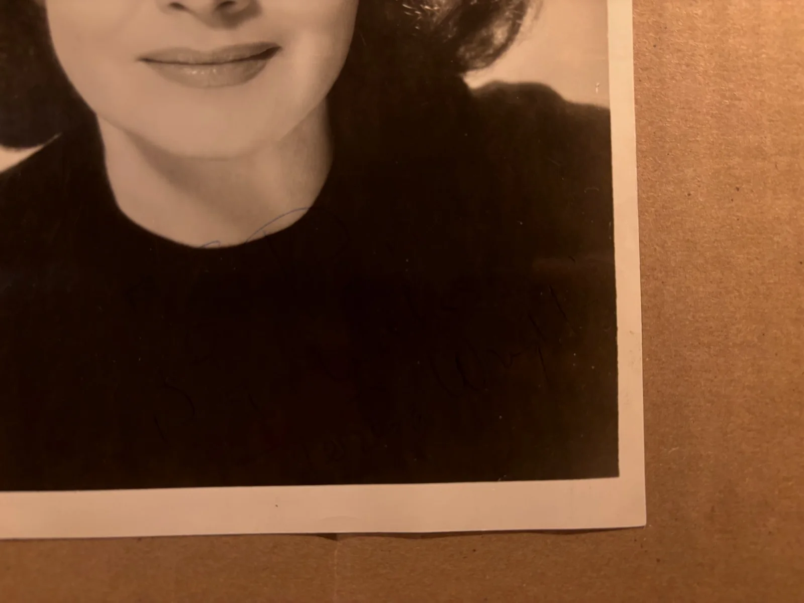 Teresa Wright Rare Autographed 8/10 Photo '50s Mrs. Miniver Shadow Of Doubt, image 5