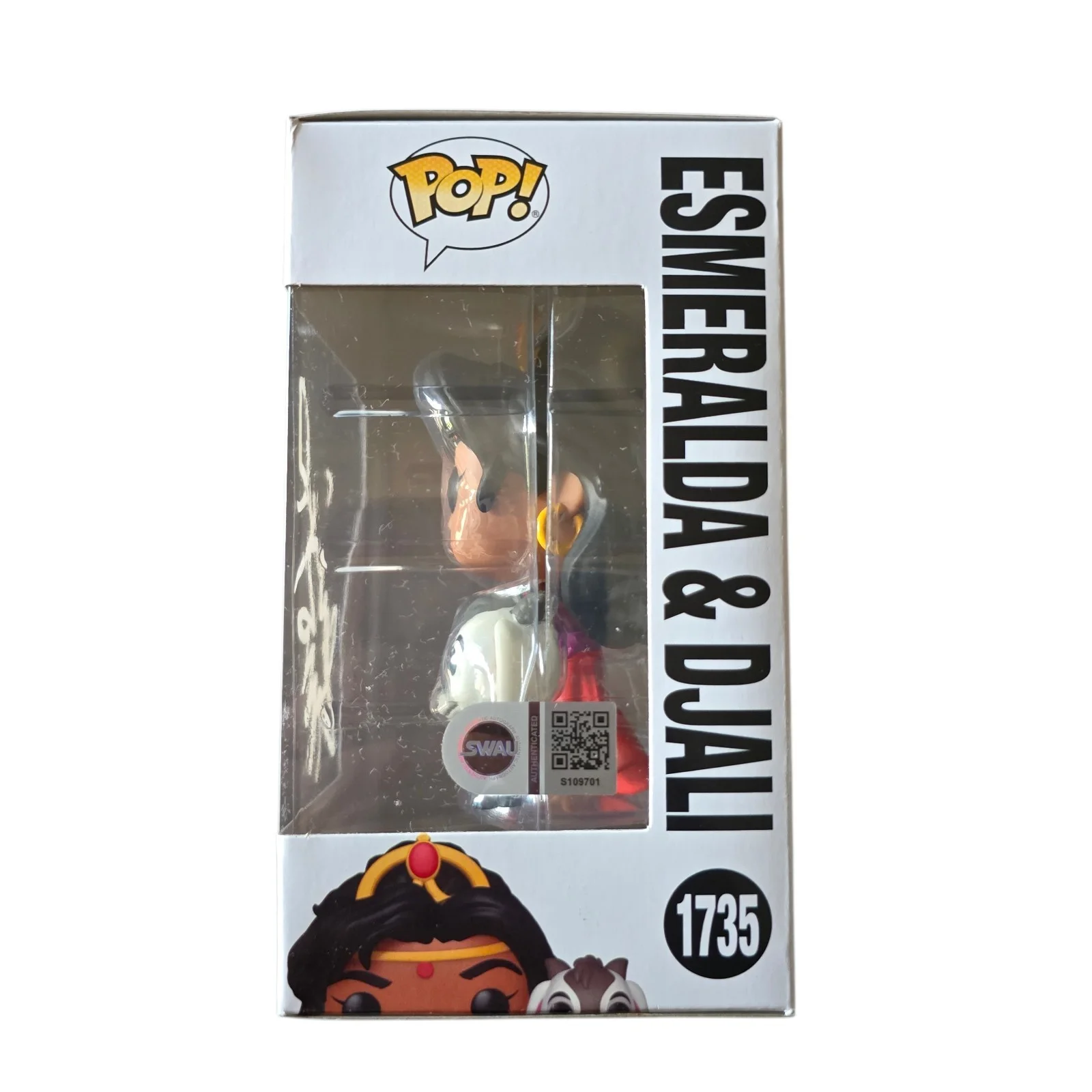 Demi Moore — Demi Moore Signed Esmeralda Funko 1735 Hunchback Of Notre Dame SWAU COA RARE, изображение 2