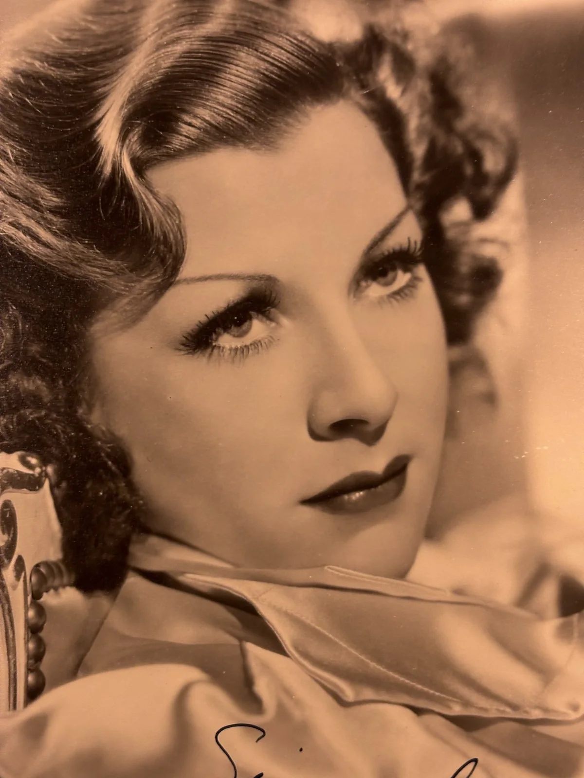 Shirley Ross Stunning Rare Very Early Autographed 8/10 Photo 30s Thanks Memory, изображение 4