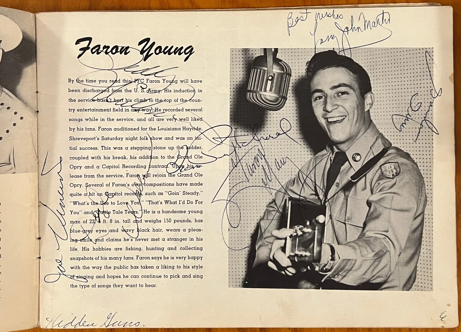 1955 AUTOGRAPHED COUNTRY MUSIC PICTURE ALBUM Cornucopia of Signatures!, изображение 3