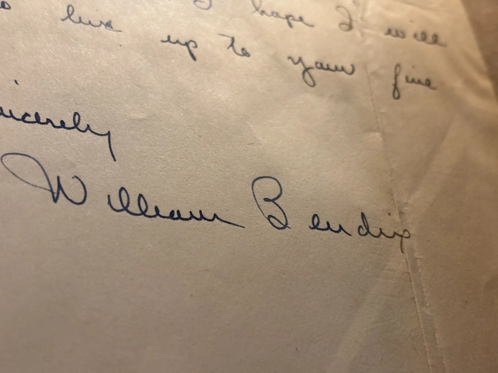 William Bendix Rare Early Autographed Letter 40s Glass Key Lifeboat, изображение 5