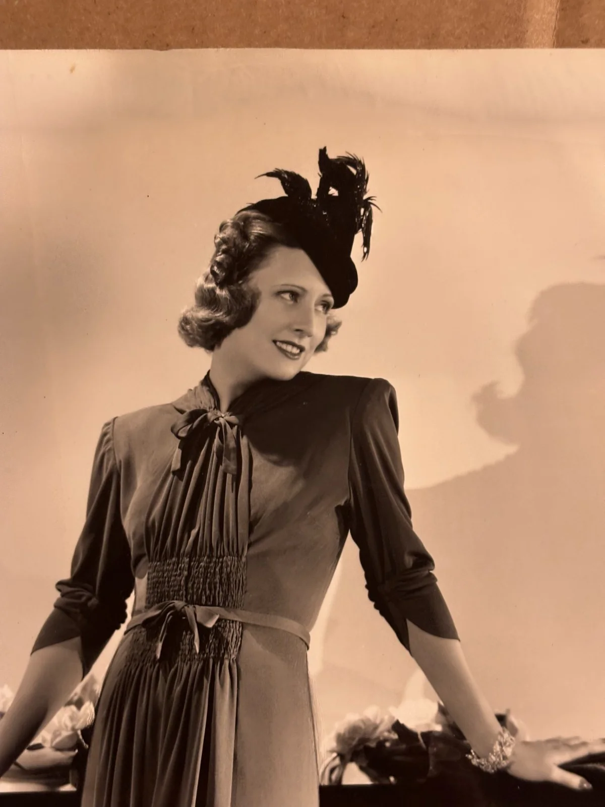 Irene Dunne Rare Early Autographed 7/9 Photo 1939 Love Affair GreatBachrachImage, изображение 5