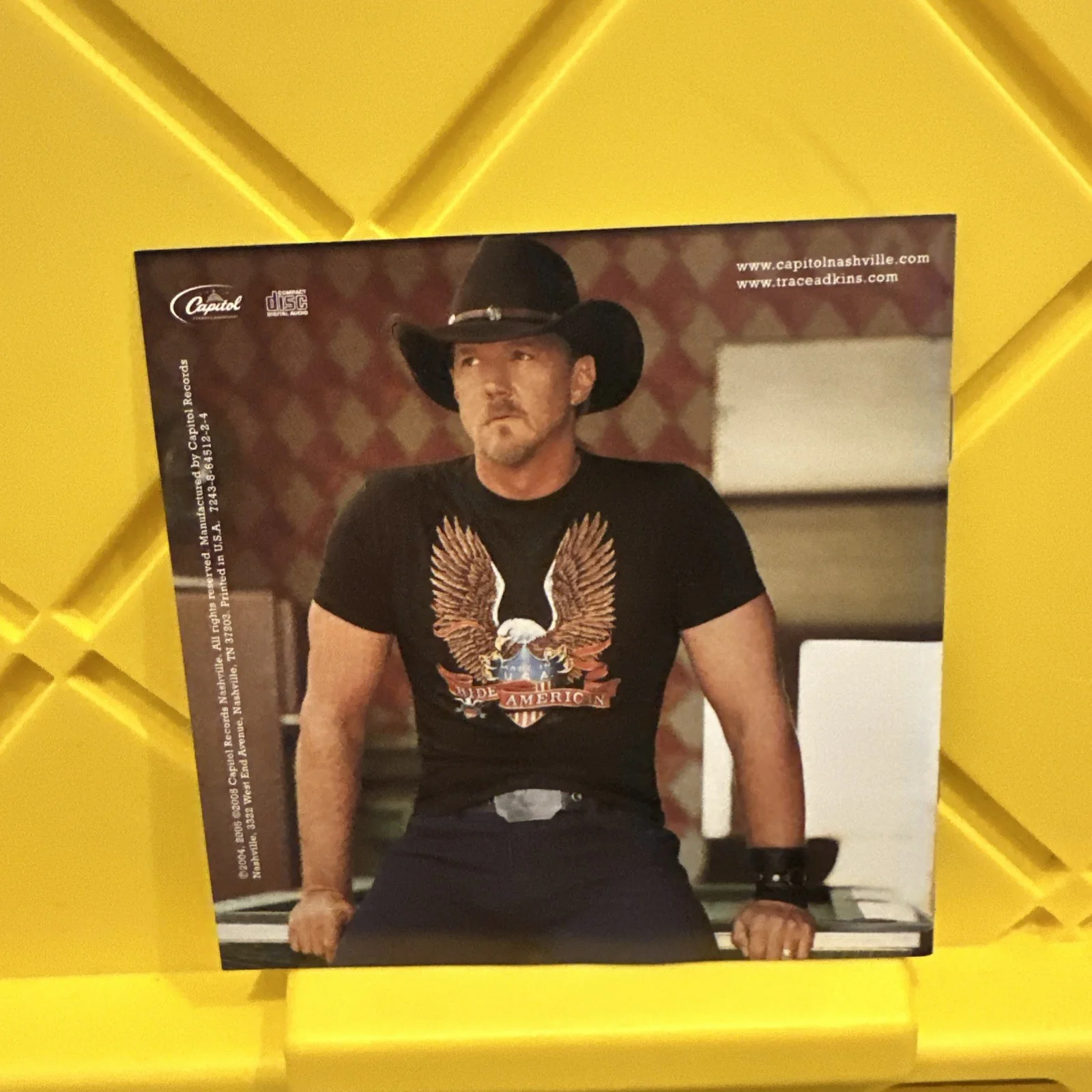 Trace Adkins - Signed Booklet From Nashville Gig, image 2