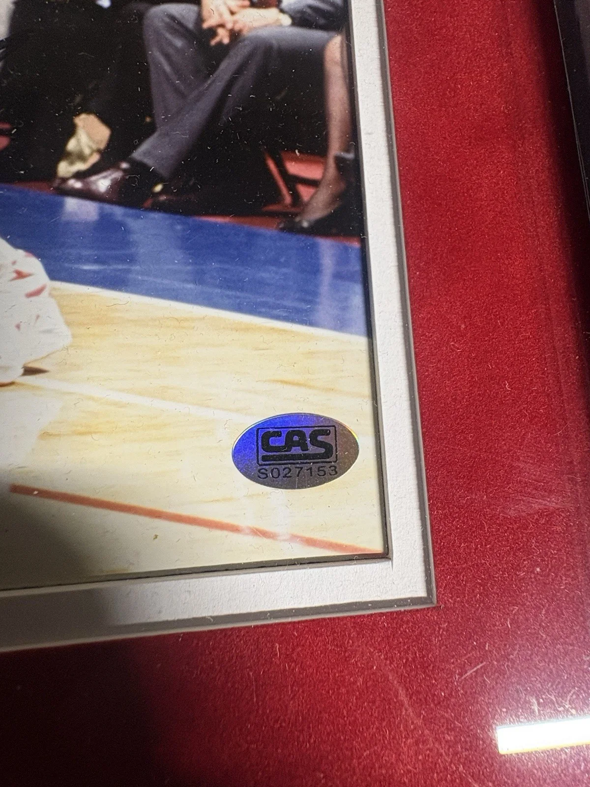 Dominique Wilkins Signed Picture Framed, image 2