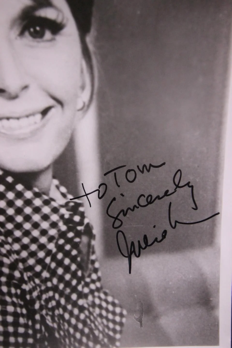 Julie London — Torch Singer~Actress JULIE LONDON (1926-2000) (EMERGENCY!) AUTOGRAPH PHOTO~, image 2