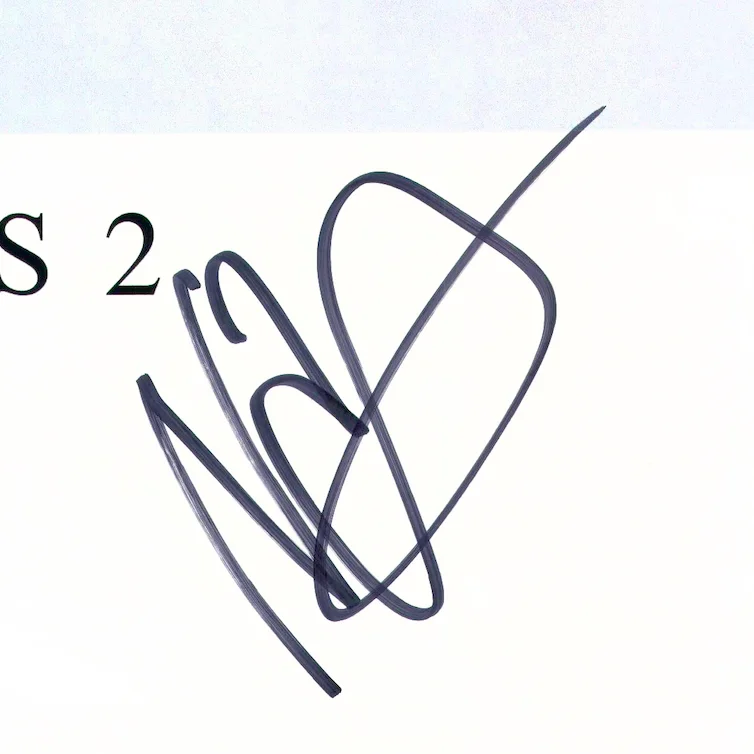 Nas The Lost Tapes Autographed Signed Lithograph Poster AMCo COA 14963, изображение 2