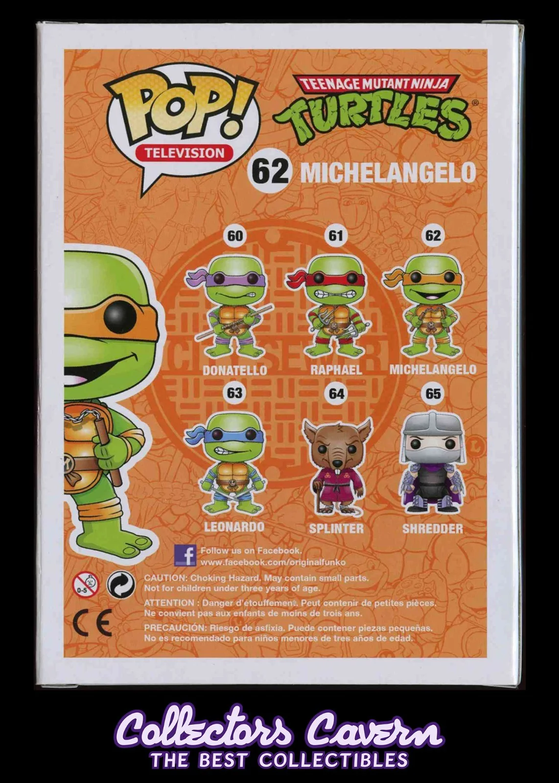 Townsend Coleman — Townsend Coleman Signed Funko POP Teenage Mutant Ninja Turtles - Michelangelo, изображение 2