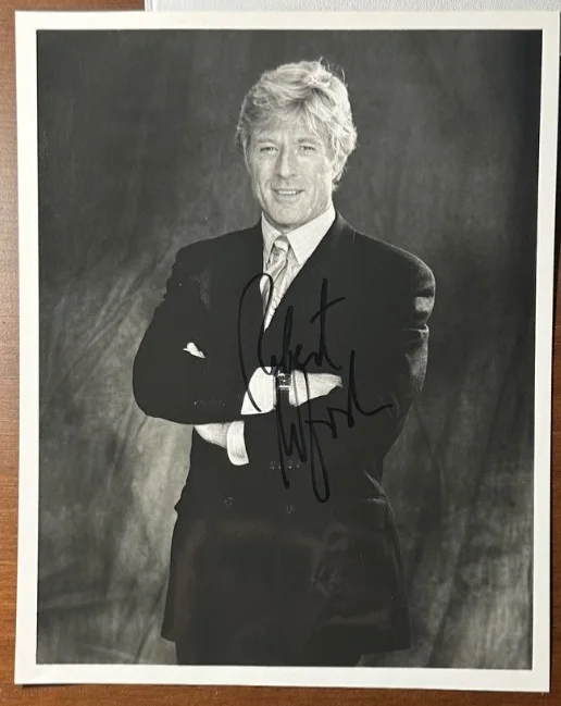 Robert Redford — Robert Redford Signed 8x10 Photo Actor Autograph, image 2