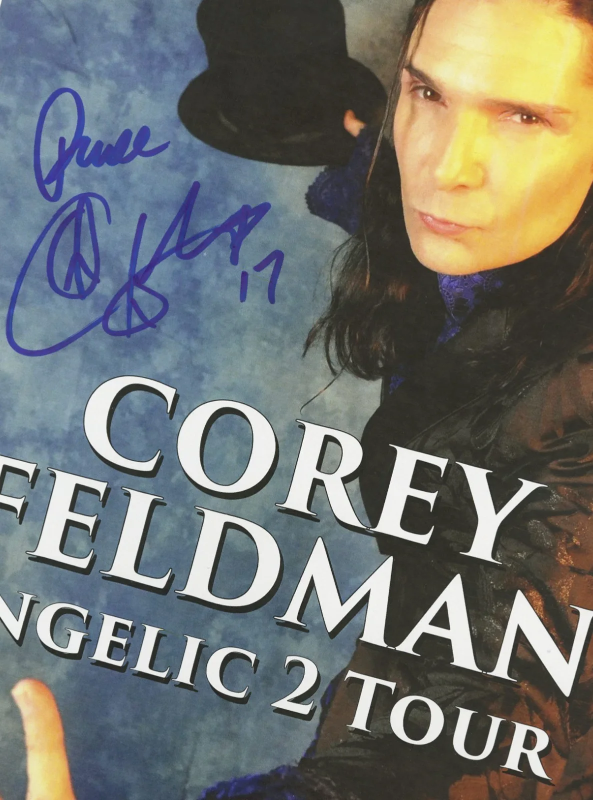 Corey Feldman autographed gig poster, image 2