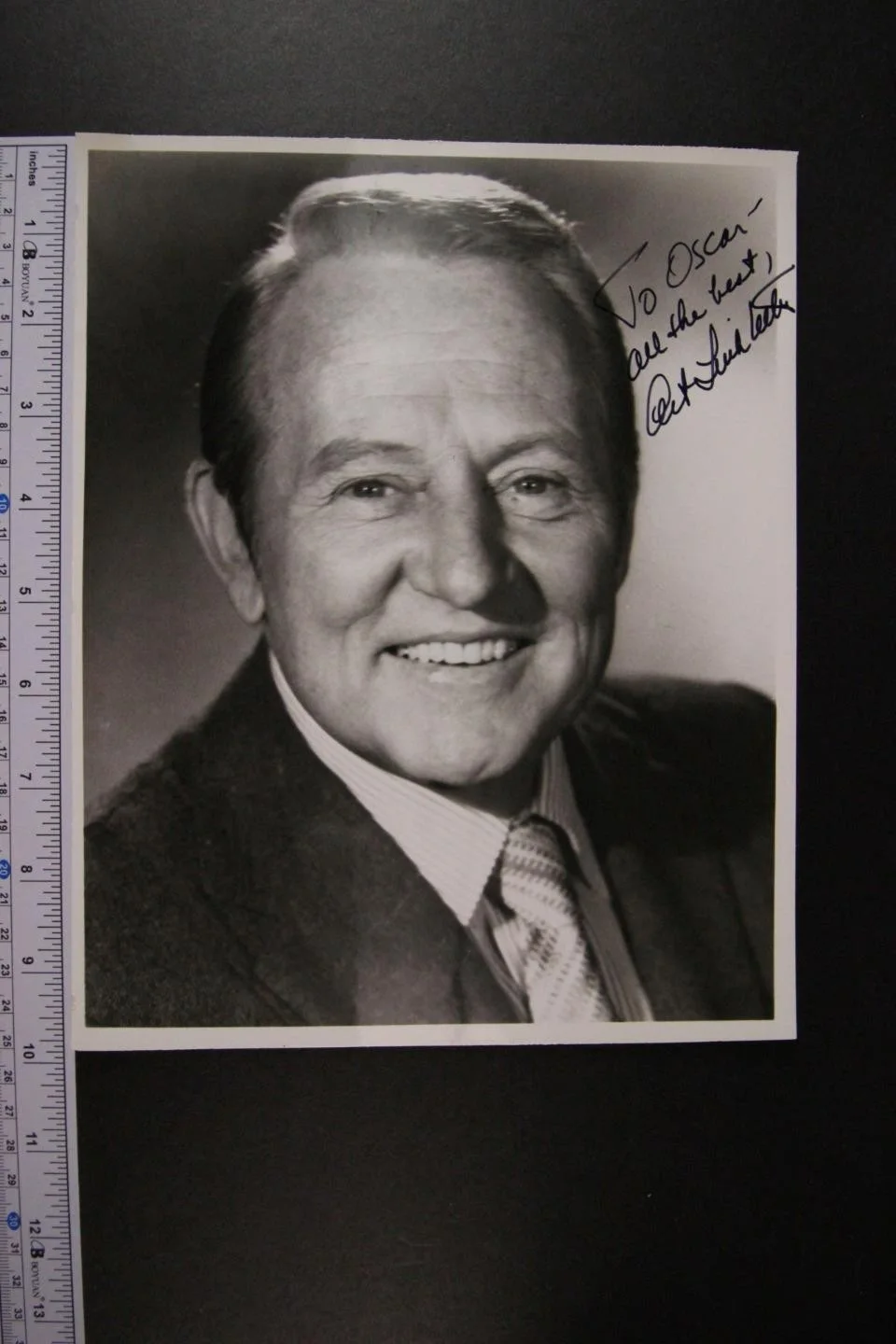 Art Linkletter — ART LINKLETTER (1912-2010) (KIDS SAY THE DARNDEST THINGS) AUTOGRAPH PHOTO~