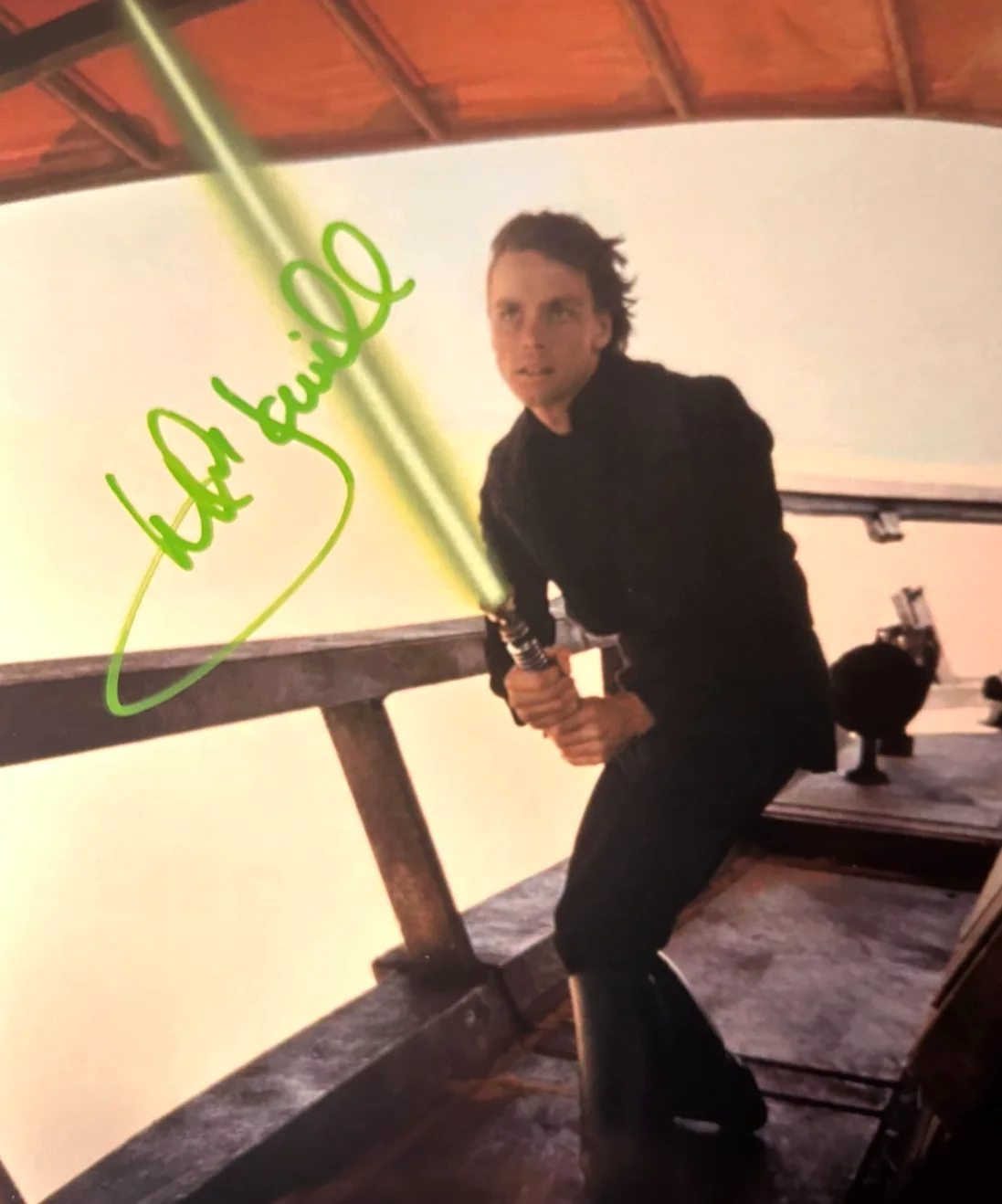 Mark Hamill — MARK HAMILL Signed LUKE SKYWALKER 8x10" Authentic Original Autograph w/COA, image 3