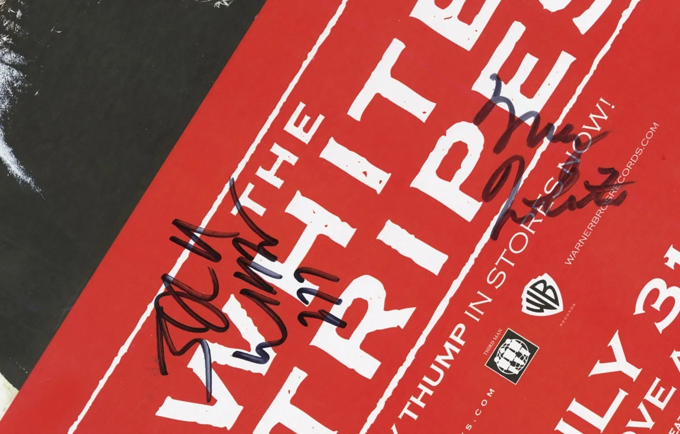 The White Stripes autographed gig poster Meg White and Jack White, изображение 2