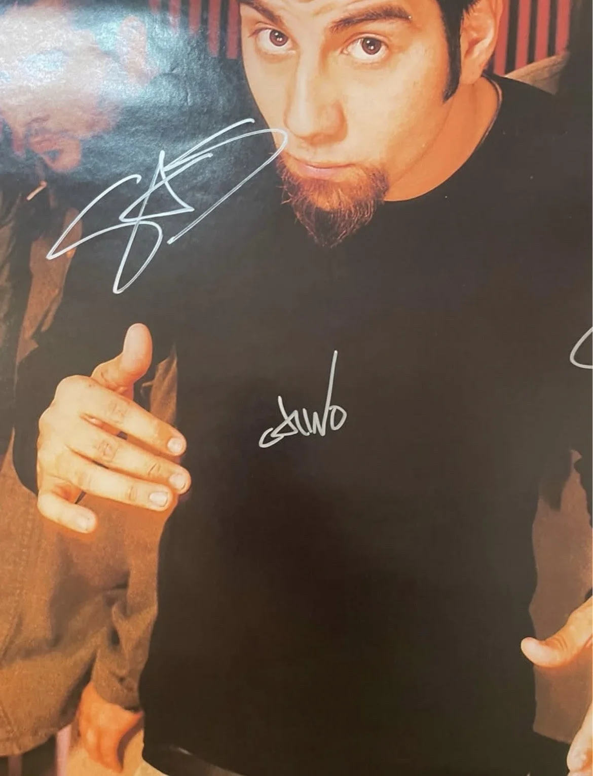 Deftones Vintage Signed 27x40 Chino Chi Rip Jsa Coa Poster Band Rare, image 4