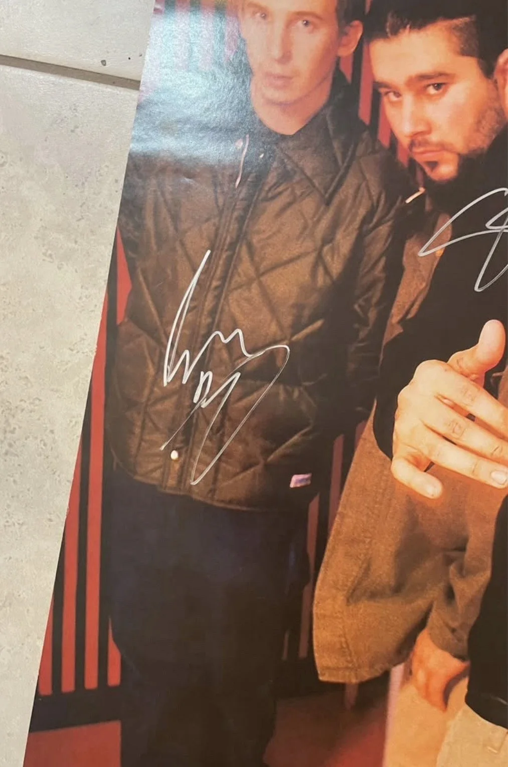 Deftones Vintage Signed 27x40 Chino Chi Rip Jsa Coa Poster Band Rare, image 5