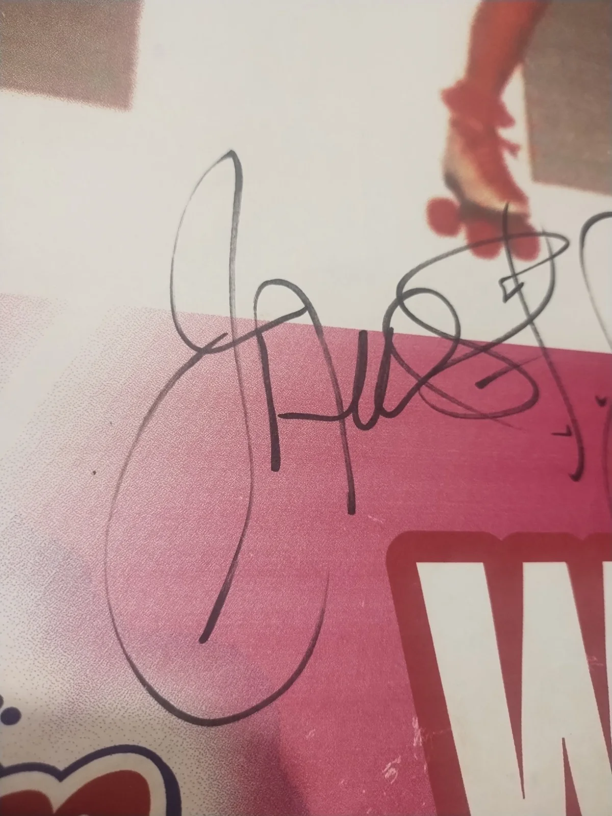 WARRANT Hand Signed 24x36 Poster Bobbie Brown Cherry Pie Jani Lane Joey Allen, image 2