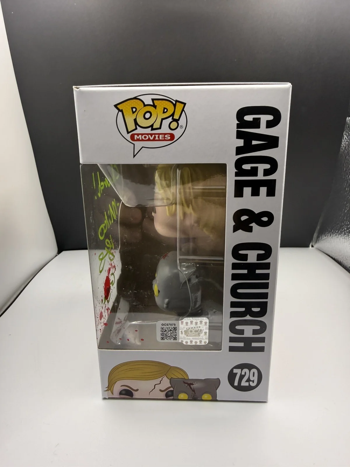Miko Hughes — Miko Hughes Signed Funko POP! Pet Sematary - Gage & Church OCCM COA, изображение 2