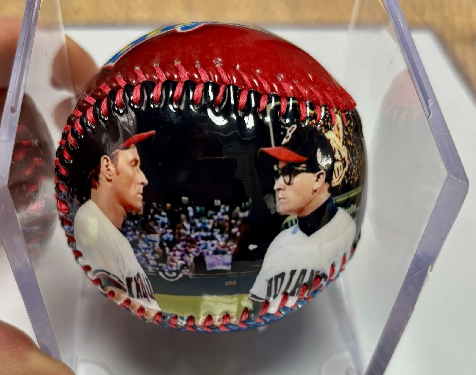 Corbin Bernsen — Corbin Bernsen SIGNED “Dorn" Insc Major League Movie Special Edition Baseball, изображение 3