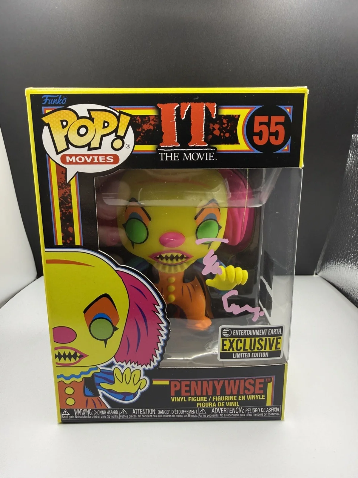 Tim Curry — Tim Curry Signed/Autographed It Pennywise Funko Pop! OCCM & Curry Hologram COA