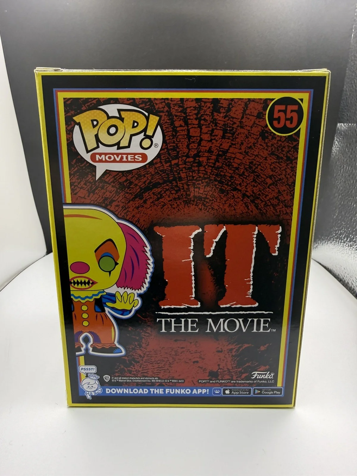 Tim Curry — Tim Curry Signed/Autographed It Pennywise Funko Pop! OCCM & Curry Hologram COA, изображение 3