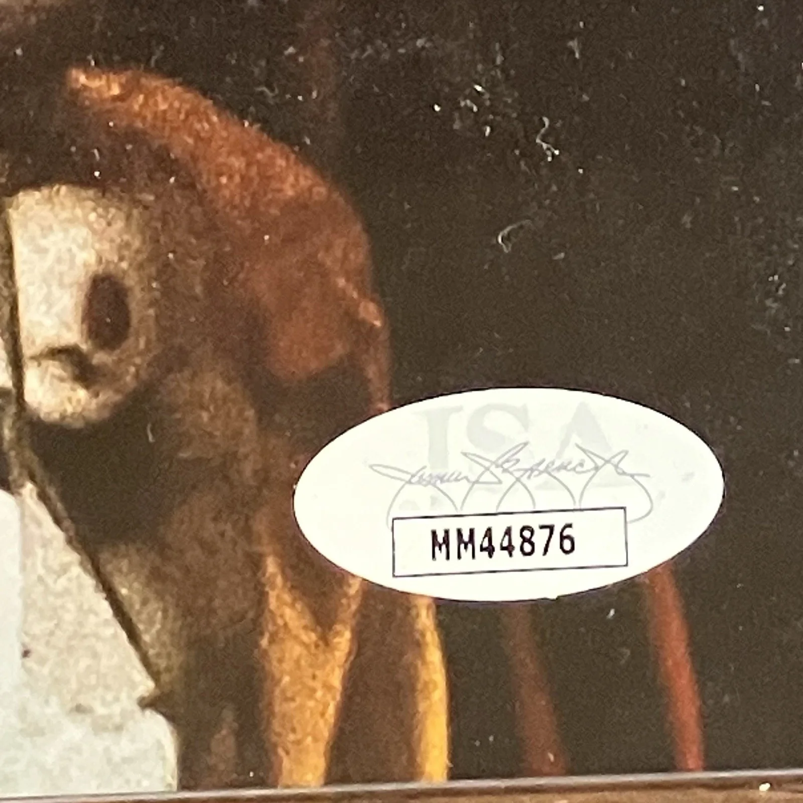 Mike Martinez — Killer Clowns From Outer Space Mike Martinez Signed Photo + Acrylic Standup JSA, image 4