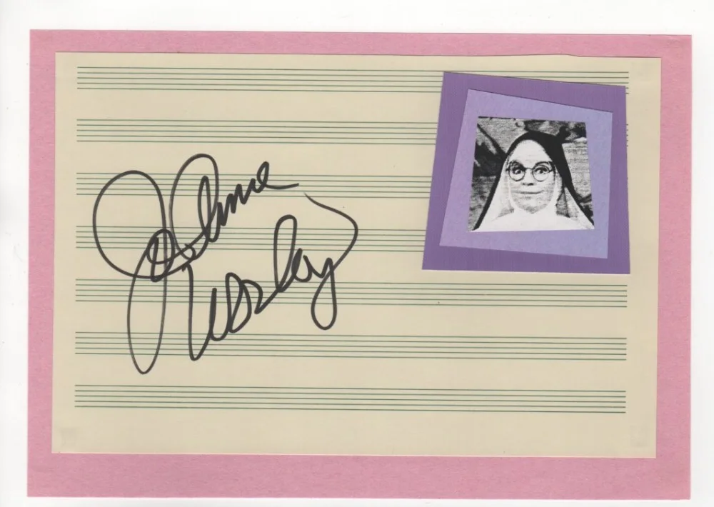 Jo Anne Worley — JO ANNE WORLEY lot 2 hand Signed Autographed LEGEND COMIC - LAUGH IN, изображение 3