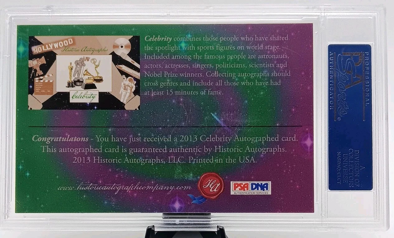 Charleton Heston — Charlton Heston Cut Signature Planet Of The Apes PSA DNA Authentic Autograph, изображение 2