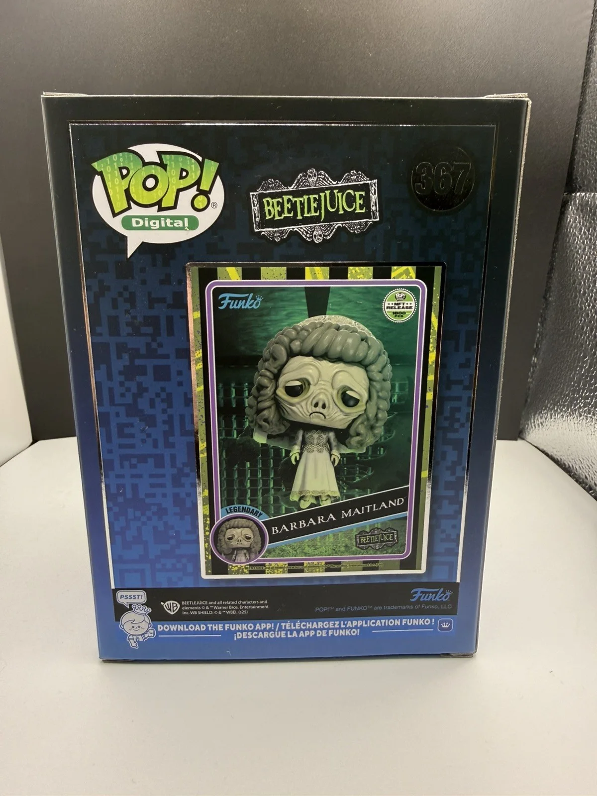 Geena Davis Signed Funko Pop BeetleJuice 367 Barbara Maitland OCCM COA RARE!!!!!, изображение 2