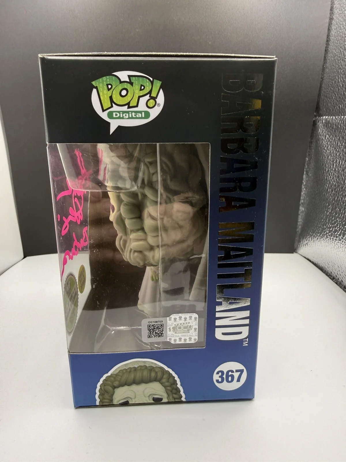 Geena Davis Signed Funko Pop BeetleJuice 367 Barbara Maitland OCCM COA RARE!!!!!, изображение 4