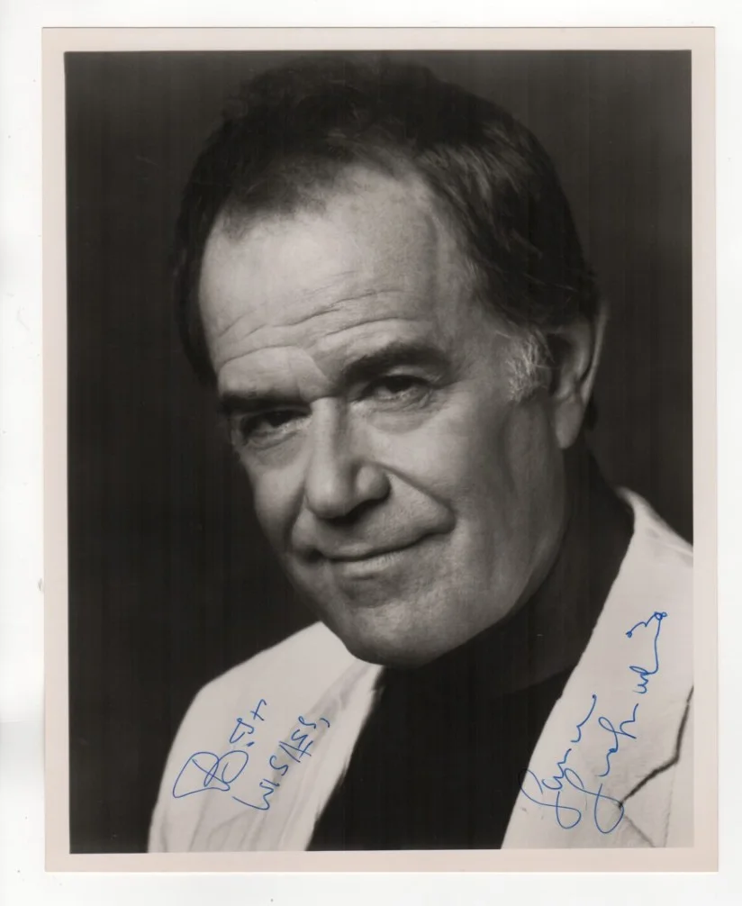 Laurence Luckinbill — Star Trek Cinema star Laurence Luckinbill signed inscribed 8x10" photo
